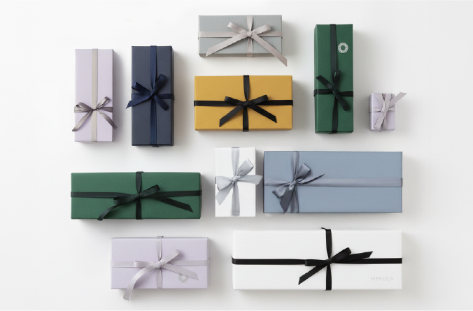 法人向けギフト事例 - ご要望に合わせたリボンやラッピングをご提案