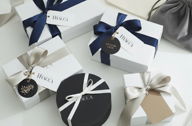 法人向けギフトラッピングサービス - 企業ロゴ入りラッピング